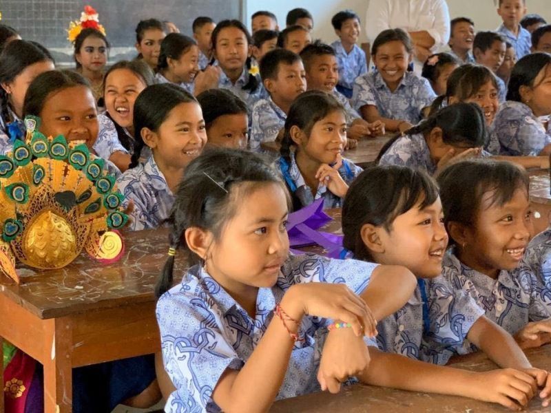 Clean Toilet for Elementary School in Sidemen Karangasem