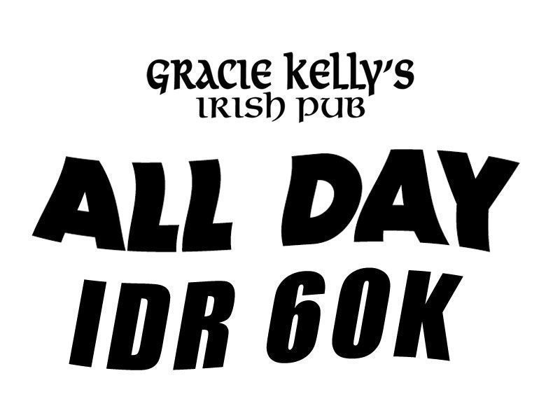 Daily Promotion at Gracie Kelly’s Irish Pub