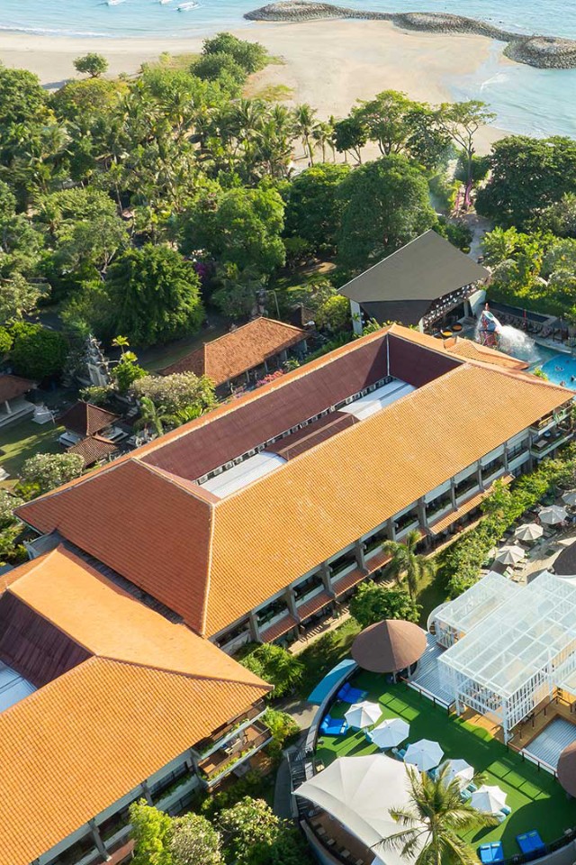 aerial view